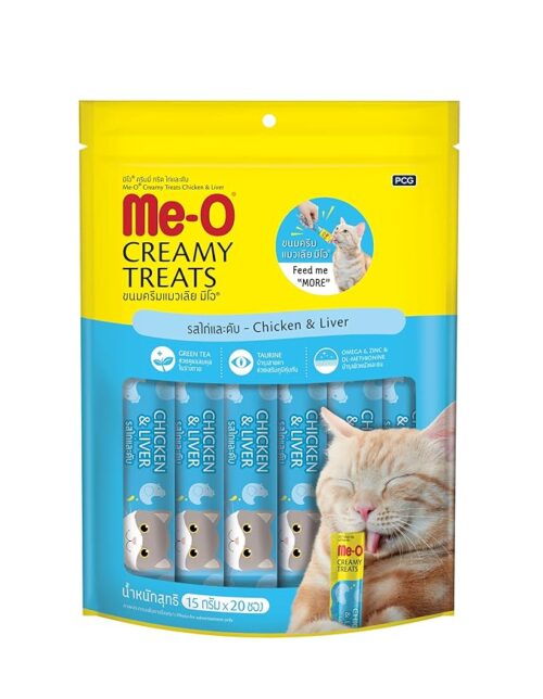 Creamy treats chicken and liver are tasty, protein-rich snacks made from real chicken, satisfy cravings perfect for training support muscle health..