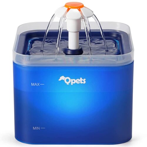 Clean cat water fountain provides a continuous flow of fresh, filtered water to encourage cats to drink more support health & overall well-being.