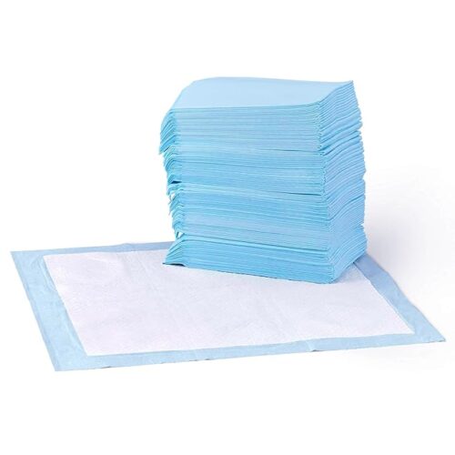 Dog potty training highly absorbent designed to lock in moisture & control odors ideal for training puppies or providing a hygienic spot for indoor pets.