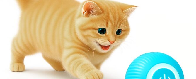 Interactive toys for kittens boosts health fun and learning for the feline