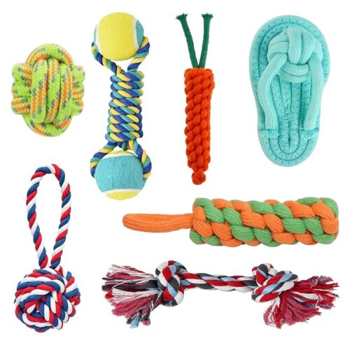 chew toys for dogs rope are durable, chew-friendly playthings that promote dental health and interactive fun for pets, keep them active and engaged